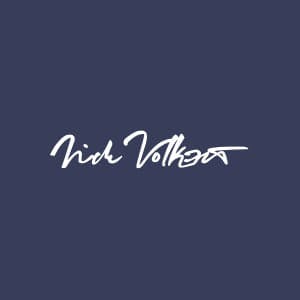 A blog promoting the relaunch of nickvolkert.com
