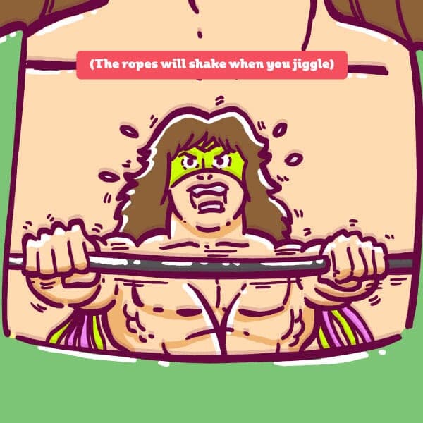 A woman shows off her pro wrestling inspired tattoo. - Part 2
