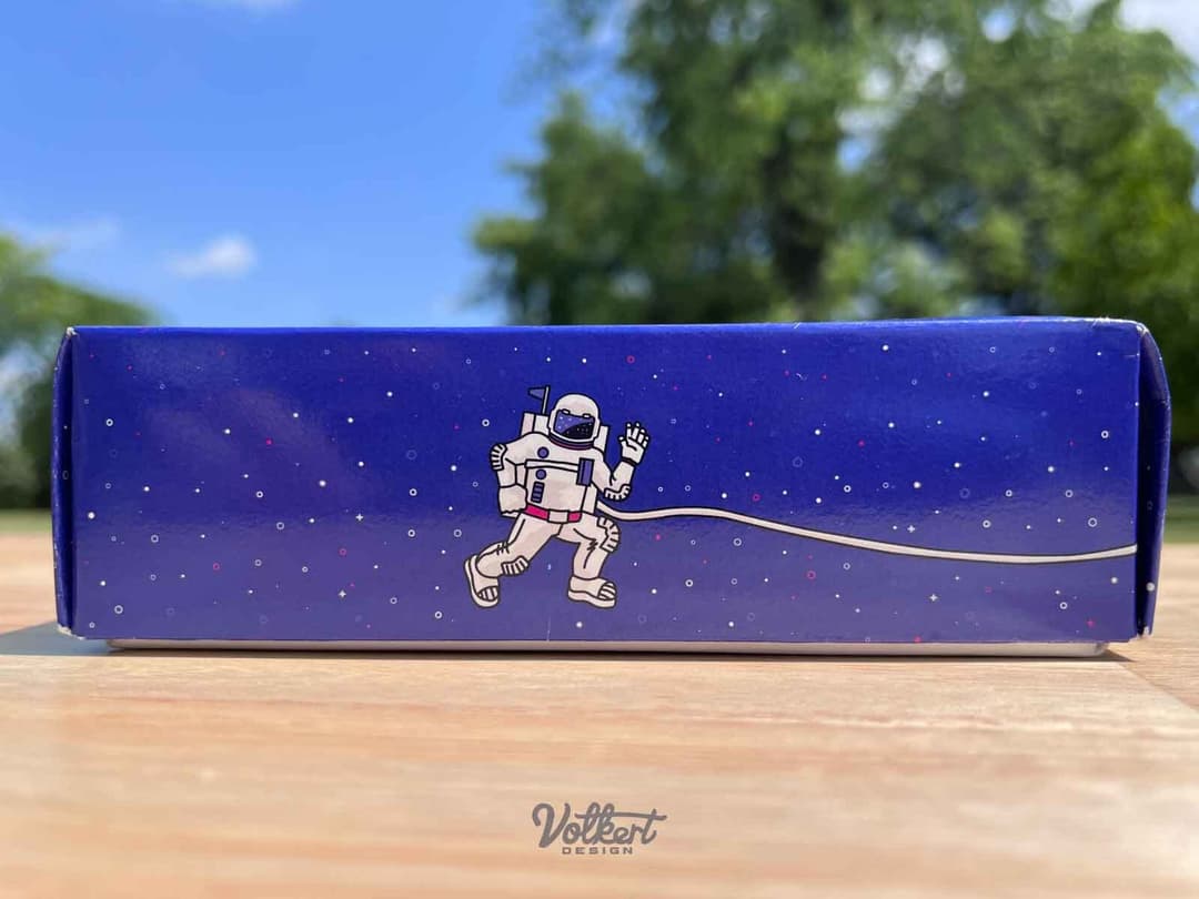 A Free Floating astronaut in SPACE.