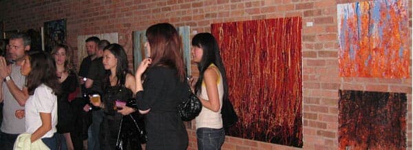 A photo from the event for Factio Mag's Bolwer Hat Party 2008.