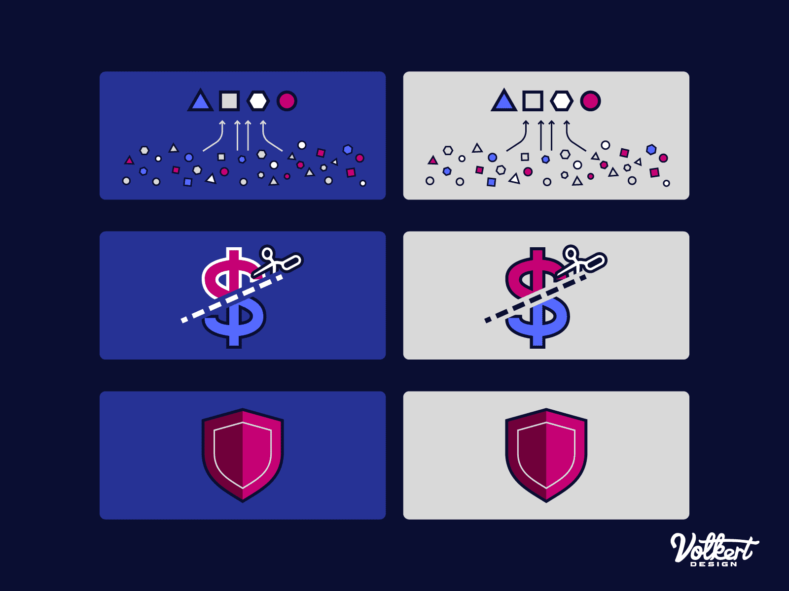 Aries Services Badges Designs Image