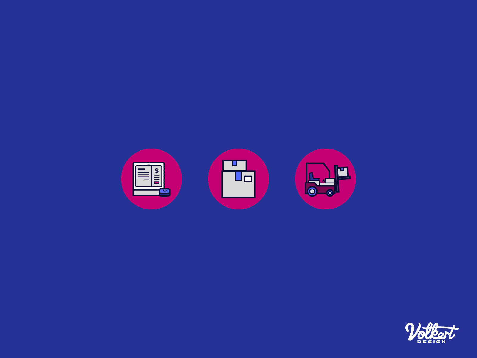 Various icons for Aries Solutions for ecommerce related services.