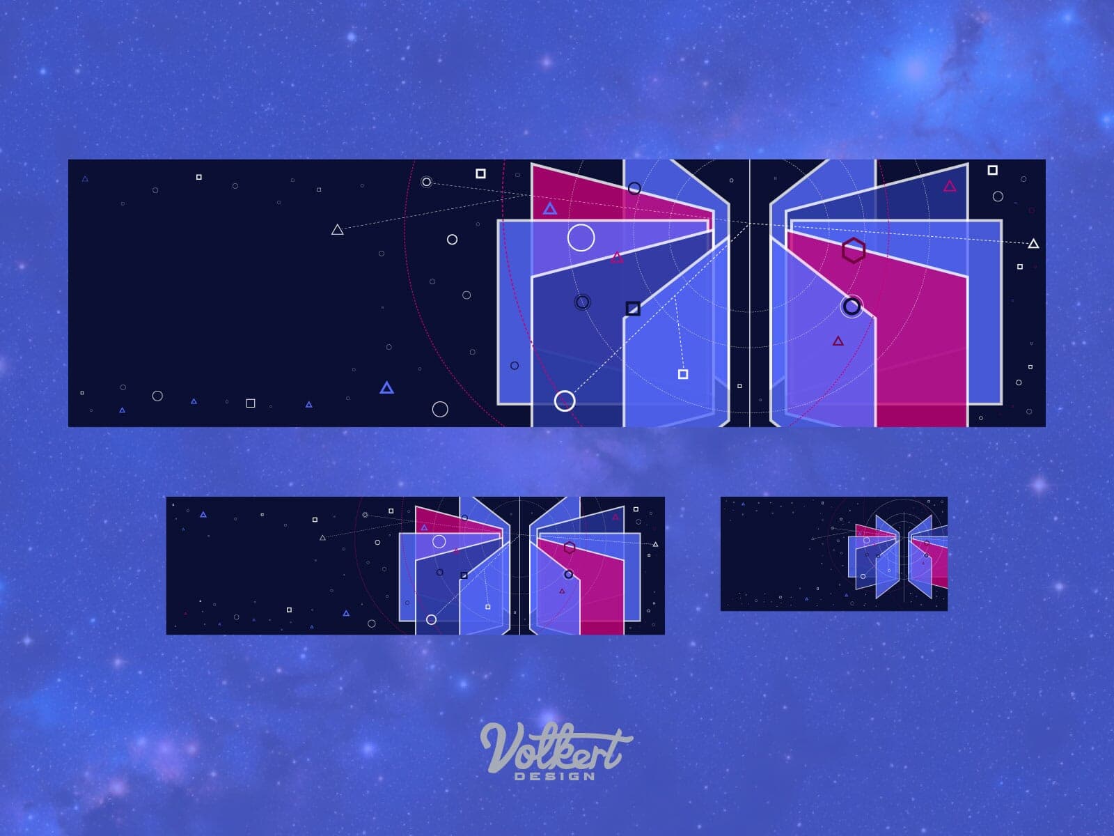 Abstract design for some page heroes for Aries Solutions AI Labs.