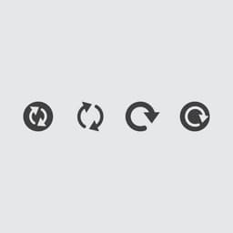 A few examples of how to tackle the refresh icon for Grainger ecommerce and user experience teams to implement.