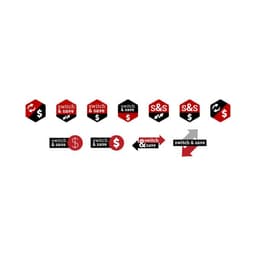 Badge explorations for the Switch and Save program on Grainger dot com to for use in the search and browse experience.