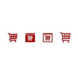 A selection of options for Grainger's ePro app with some different shopping carts.