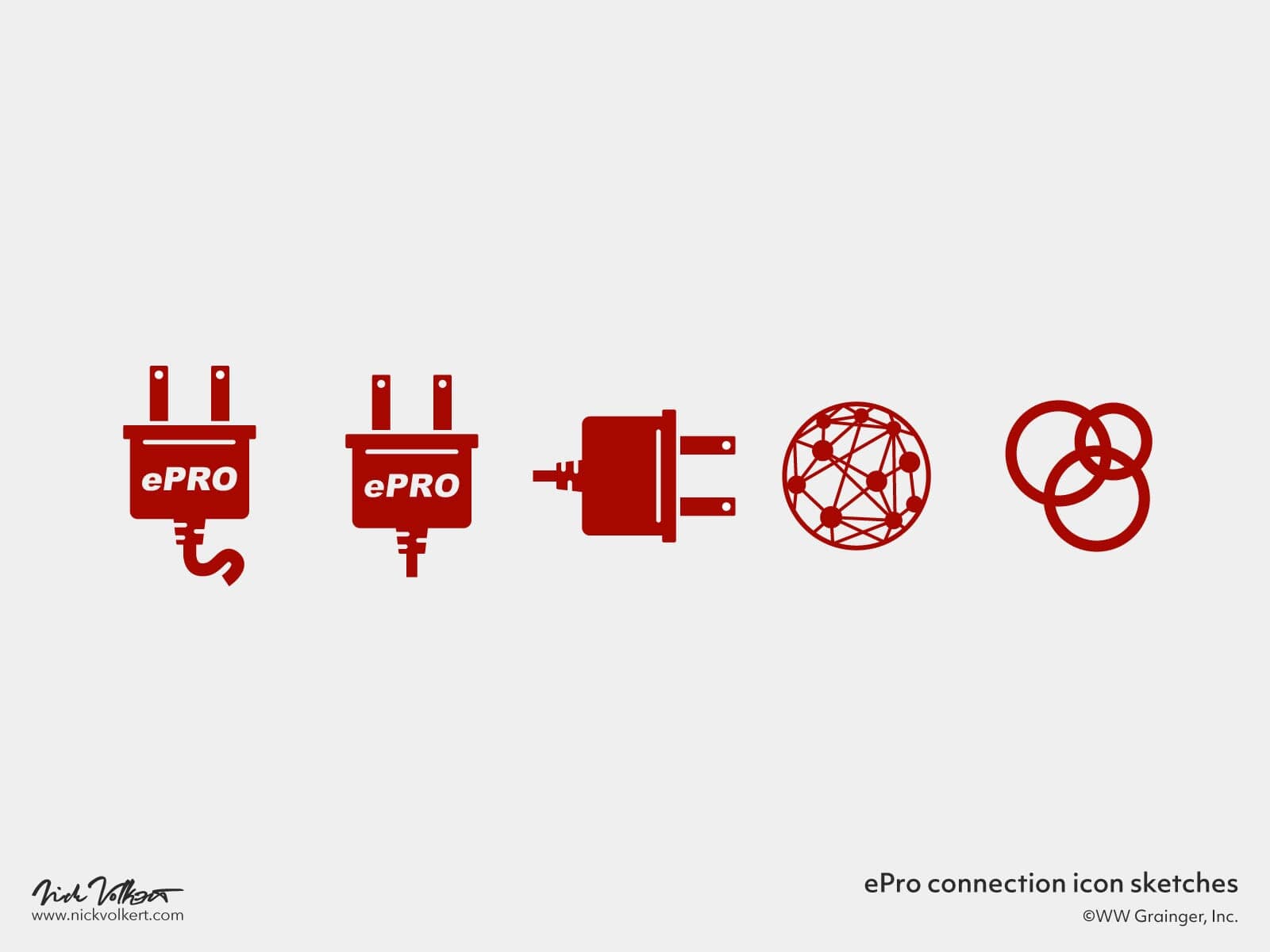 A selection of icons for use in the EPRO experience to link and connect to the app.