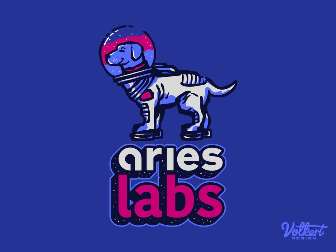 Stacked locked up with the full lab in a moon suit for Aries Labs.
