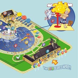 Full rendered map of Roosevelt Pool for the Glenview Park District in Gleview, IL.