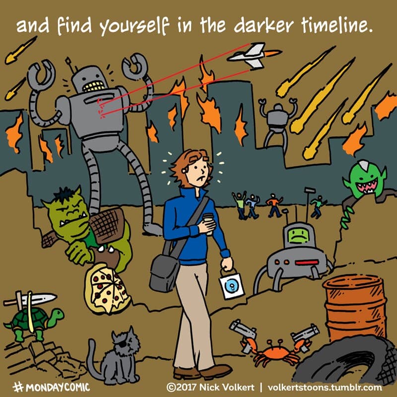 A man enters the darker timeline. - Part 2