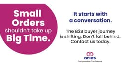 A quick promotional video that served as an ad for Aries Solutions talking to .