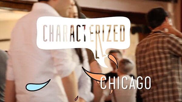 A video capturing the live drawing event held my Cut and Paste for their event 'Characterized'.