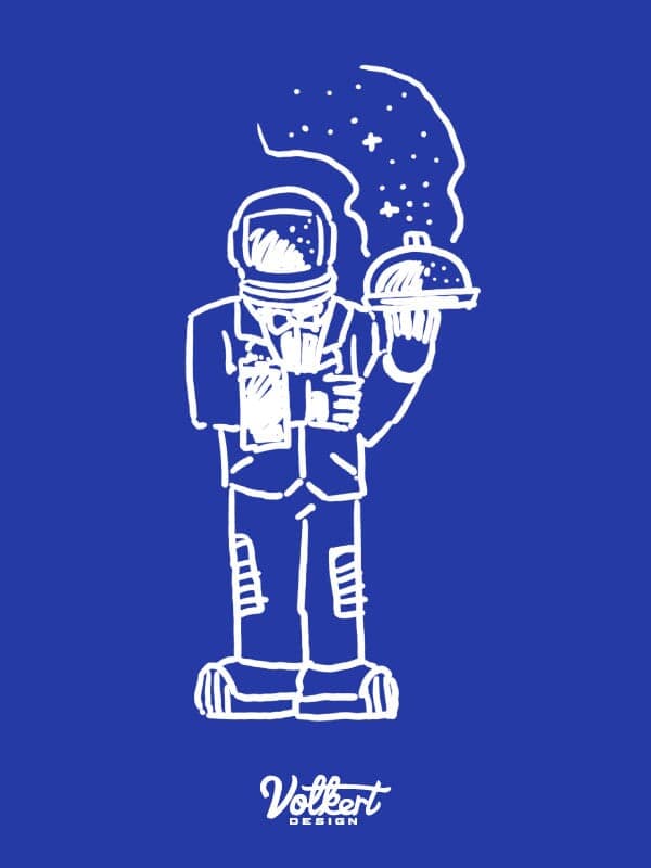 Aries Tuxedo Astronat Sketch | Nick Volkert